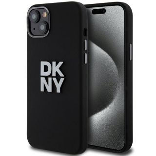 DKNY&nbsp;DKNY DKNY Liquid Silicone Metal Logo iPhone 15 / 14 / 13 Case - Black