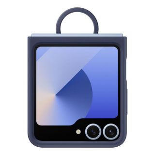 Samsung&nbsp;Samsung - Samsung Silicone Case EF-PF741TNEGWW for Samsung Galaxy Z Flip 6 - navy blue