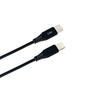 -&nbsp;iLike Charging Cable Type-C to Lightning CTL01 Black