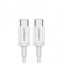 - Ugreen Ugreen US264 60518 USB-C  /  USB-C PD QC AFC Cable 1m White