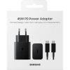 Bezvadu ierīces un gadžeti Samsung Samsung 45W Power Adapter incl. 5A Cable Black 