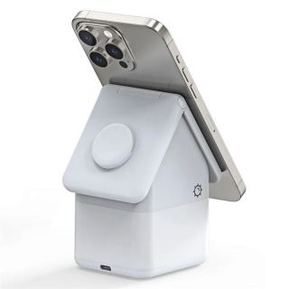 - Duzzona Duzzona W20 15W 4in1 inductive charger for iPhone  /  AirPods  /  Watch with night lamp white