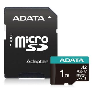 Adata&nbsp;MEMORY MICRO SDXC 1TB W / AD. / AUSDX1TUI3V30SA2-RA1