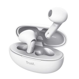 Trust&nbsp;HEADSET EARPHONES YAVI BT ENC / WHITE 25173