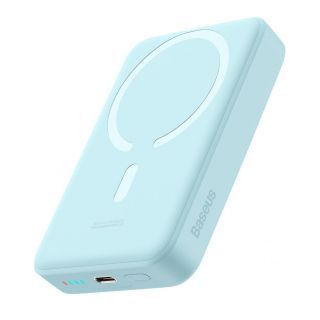Baseus Baseus Baseus Magnetic Mini induction power bank 10000mAh 30W - blue + USB-C - USB-C cable zils