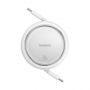 Baseus Baseus Baseus Free2Pull Cable Retractable USB-C  /  Lightning 20W 1m - White