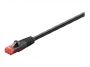- Goobay CAT 6 / 6A Outdoor Patch Cable, U / UTP, 20 m, Black
