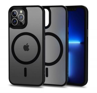 -&nbsp;Tech-Protect Black || Semi-transparent