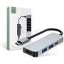 - Tech-Protect HUB Tech-Protect V2 4in1 USB-C USB-A 3.0  /  USB-A 2.0  /  USB-C  /  HDMI gray