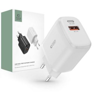 -&nbsp;Tech-Protect White USB-A  female  || USB-C  female  without cable