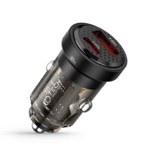 -&nbsp;Tech-Protect Tech-Protect CC30W Car Charger USB-C PD 30W  /  USB-A QC 3.0 Black