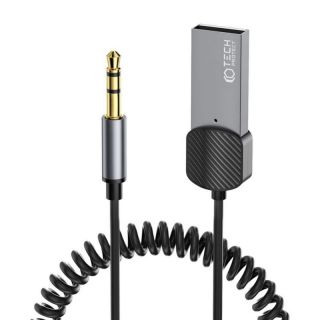 -&nbsp;Tech-Protect Tech-Protect UltraBoost audio jack 3.5mm  male   /  Bluetooth adapter gray