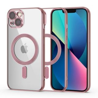 -&nbsp;Tech-Protect Tech-Protect MagShine Line MagSafe iPhone 13 Case Pink
