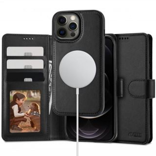 -&nbsp;Tech-Protect Tech-Protect Wallet MagSafe case for iPhone 12  /  12 Pro black