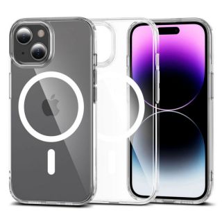-&nbsp;Tech-Protect Tech-Protect FlexAir Hybrid MagSafe iPhone 15 Case Clear