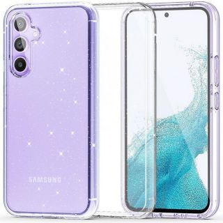 -&nbsp;Tech-Protect Tech-Protect FlexAir Hybrid Case for Galaxy S23 FE Clear-Glitter