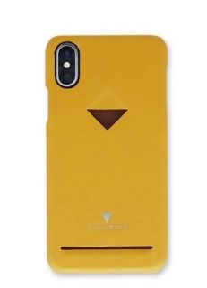 - VixFox 
 
 Card Slot Back Shell for Iphone XR mustard yellow dzeltens