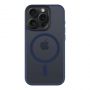 - Tactical Tactical MagForce Hyperstealth Cover for iPhone 15 Pro Deep Blue