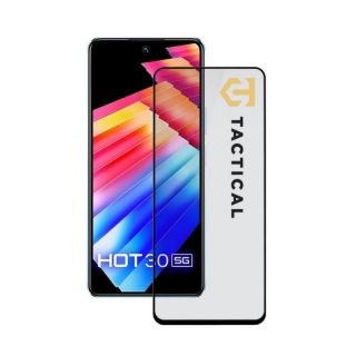 -&nbsp;Tactical Tactical Glass Shield 5D for Infinix Hot 30 5G Black