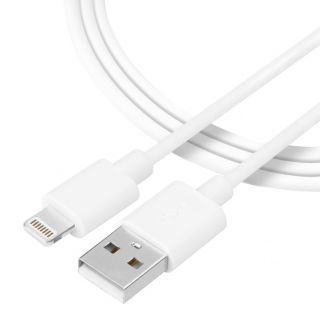 - Tactical Tactical Smooth Thread Cable USB-A / Lightning 1m White