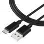 - Tactical Tactical Smooth Thread Cable USB-A / USB-C 1m Black