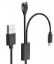 - Tactical - Tactical USB Charging and Data 2in1 Cable for Garmin Fenix 7 + USB-C