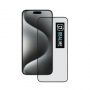 - - OBAL:ME 5D Glass Screen Protector for Apple iPhone 15 Pro Max Black