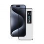 - - OBAL:ME 5D Glass Screen Protector for Apple iPhone 15 Pro Black