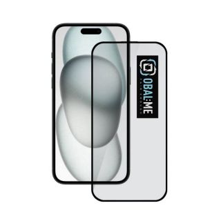 -&nbsp;- OBAL:ME 5D Glass Screen Protector for Apple iPhone 15 Black