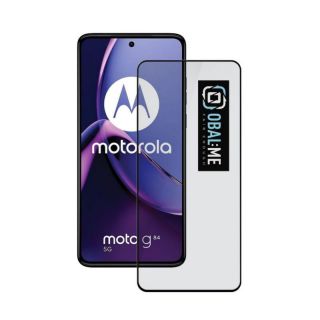 -&nbsp;- OBAL:ME 5D Glass Screen Protector for Motorola G84 Black