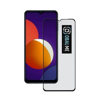 -&nbsp;- OBAL:ME 5D Glass Screen Protector for Samsung Galaxy M12 / A32 5G / A12 / A02s Black