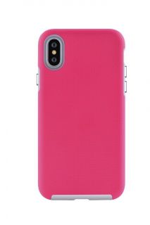 - Devia 
 
 KimKong Series Case iPhone XS / X 5.8 rose red rozā sarkans