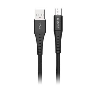 - Braid Series Cable  2.1A Android  1M black melns