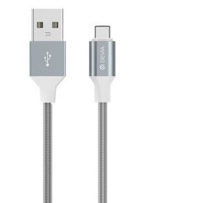 - Devia 
 
 Pheez Series Cable for Micro USB 5V 2.4A,1M grey pelēks