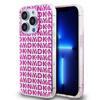 DKNY&nbsp;PC / TPU Repeat Pattern Case for iPhone 15 Pro Pink