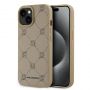 - Karl Lagerfeld Apple Karl Lagerfeld PU Karl Heads Pattern MagSafe Case for iPhone 15 Beige
