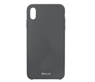 - Tellur 
 
 Cover Liquide Silicone for iPhone XS MAX black melns