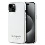 - Karl Lagerfeld - Karl Lagerfeld Grained PU Hotel RSG Case for iPhone 15 Grey