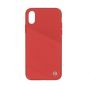 - Tellur 
 
 Cover Exquis for iPhone X / XS red sarkans