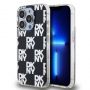 DKNY PC / TPU Checkered Pattern Case for iPhone 14 Pro Max Black