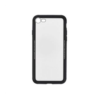 - Tellur 
 
 Cover Glass Simple for iPhone 8 black melns