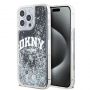 DKNY Liquid Glitter Arch Logo Case for iPhone 13 Pro Max Black