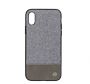 - Tellur 
 
 Cover Synthetic Leather Glitter II for iPhone X / XS silver sudrabs