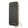 Aksesuāri Mob. & Vied. telefoniem GUESS 4G Charm Case for iPhone 12 / 12 Pro 6.1 Grey 