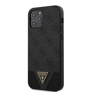 GUESS 4G Triangle Case for iPhone 12 / 12 Pro 6.1 Grey