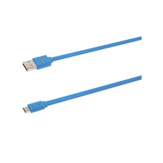 - Tellur 
 
 Data cable, USB to Micro USB, 1m blue zils