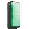 Aksesuāri Mob. & Vied. telefoniem - - CASR TPU Cover + Tempered Glass for Motorola G13 / G23 Black Ekrāna aizsargplēve