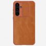 - Nillkin - Nillkin Qin Book PRO Case for Samsung Galaxy A55 5G Brown