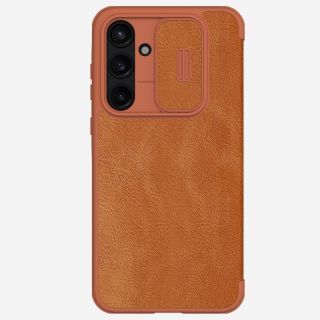 - Nillkin - Nillkin Qin Book PRO Case for Samsung Galaxy A55 5G Brown
