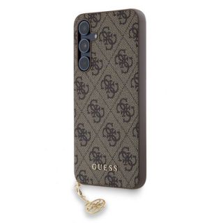 GUESS&nbsp;Guess - Guess 4G Charm Case for Samsung Galaxy A55 Brown